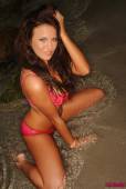 Sophie Jones Pink Bikini Beach Babe p6vqejl6xk