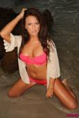 Sophie Jones Pink Bikini Beach Babe 46vqejix4d