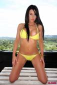 Ali D Stripping Nude From Yellow Bikini 26vr87eg5r