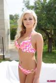 Beckiie Hague Cute Pink And White Lingerie i6vrkgscxf