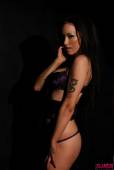 Lauren Rosario Purple Lingerie 66vro56ow4