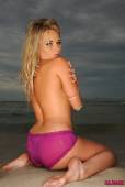 Michelle-Cole-White-Top-With-Purple-Panties-On-The-Beach-66vrtnnxlz.jpg