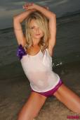 Michelle-Cole-White-Top-With-Purple-Panties-On-The-Beach-c6vrtm0xql.jpg