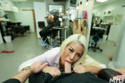 Bridgette B Hammering The Hair Salon Don - 134x b6wksamxlc