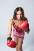 Boxer with Oxana Chic d7bk3rkgs0