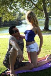 Charlee Monroe Guy Strolls Down The Park And Fines Beautiful Blond Slut - 224x o7brb3lffl