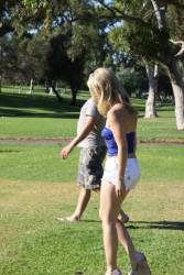 Charlee Monroe Guy Strolls Down The Park And Fines Beautiful Blond Slut - 224x 47brb2p33f